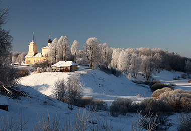 Романтичные Новогодние каникулы в Пушкинских горах